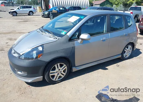 2007 Honda Fit Sport from USA, damaged, VIN JHMGD38637S054953